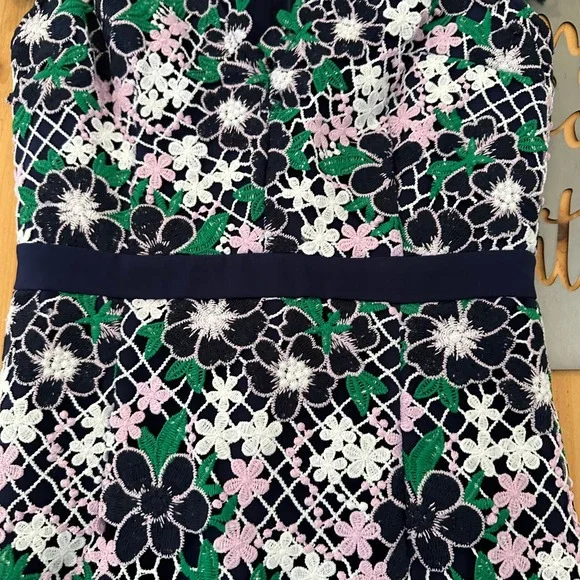 Foxiedox Floral Lace A-Line Maryem Midi Dress Size Extra Small - Picture 9 of 14